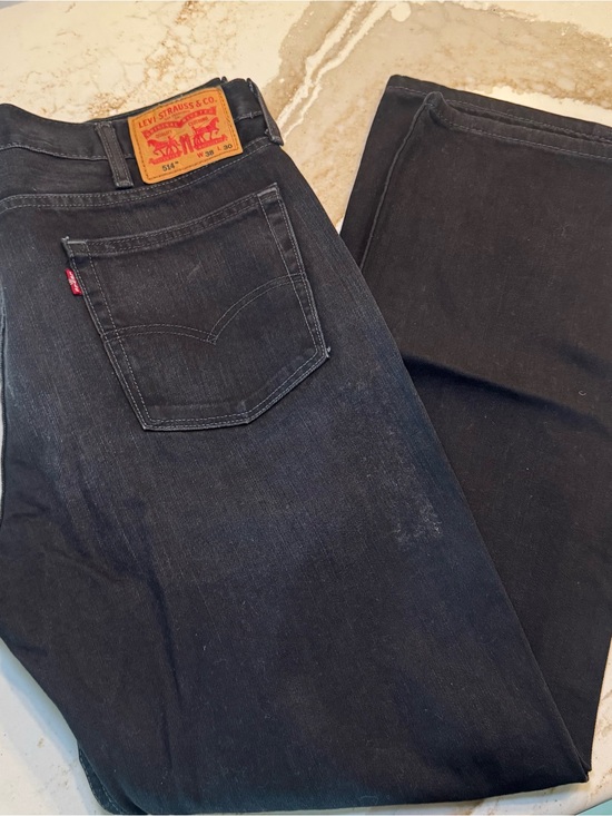 Levi's Other - Levi's Men's Black Straight Jeans 38x30